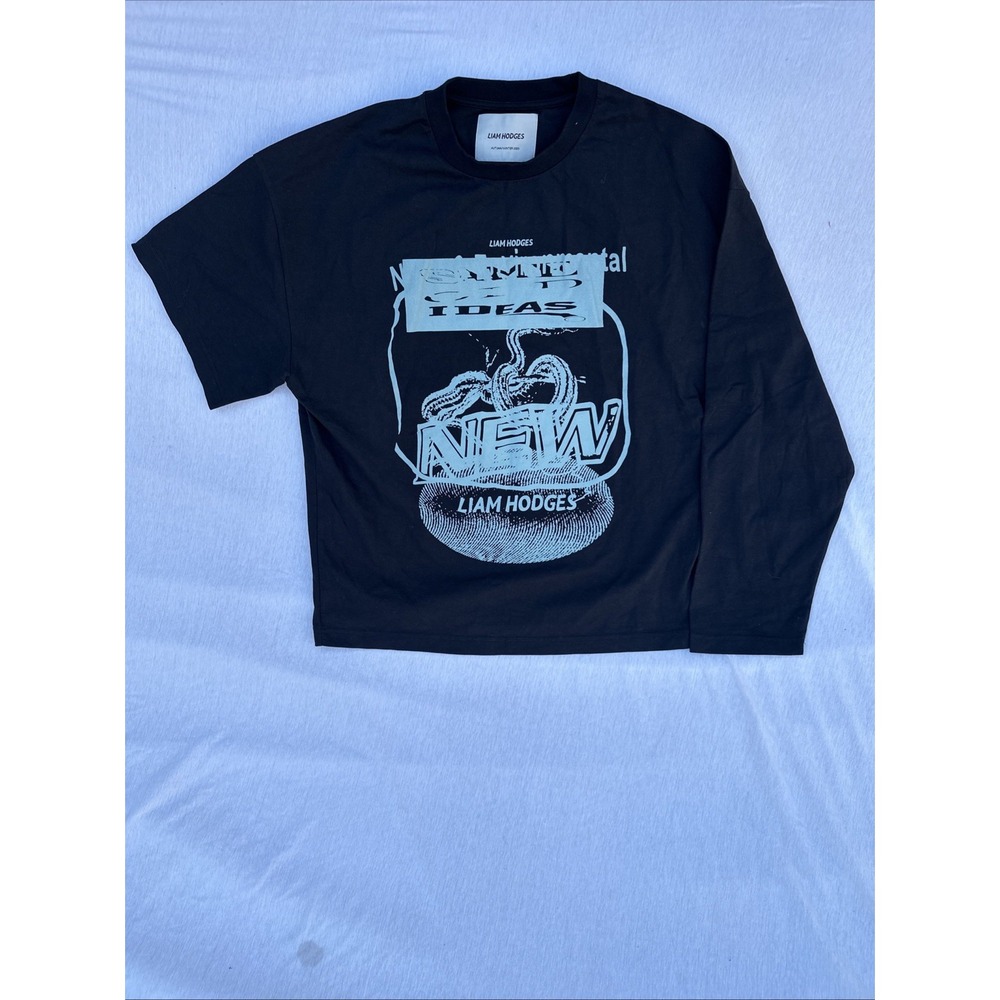 Liam Hodges Autumn/Winter 2020 Graphic Design Printed T-Shirt Long/Short Sleeved